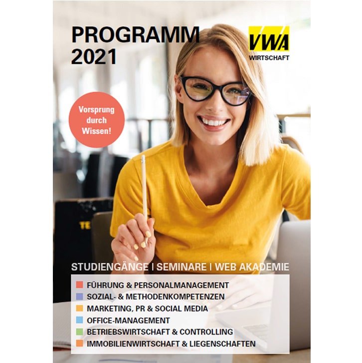 VWA Programm 2021 Wirtschaft
